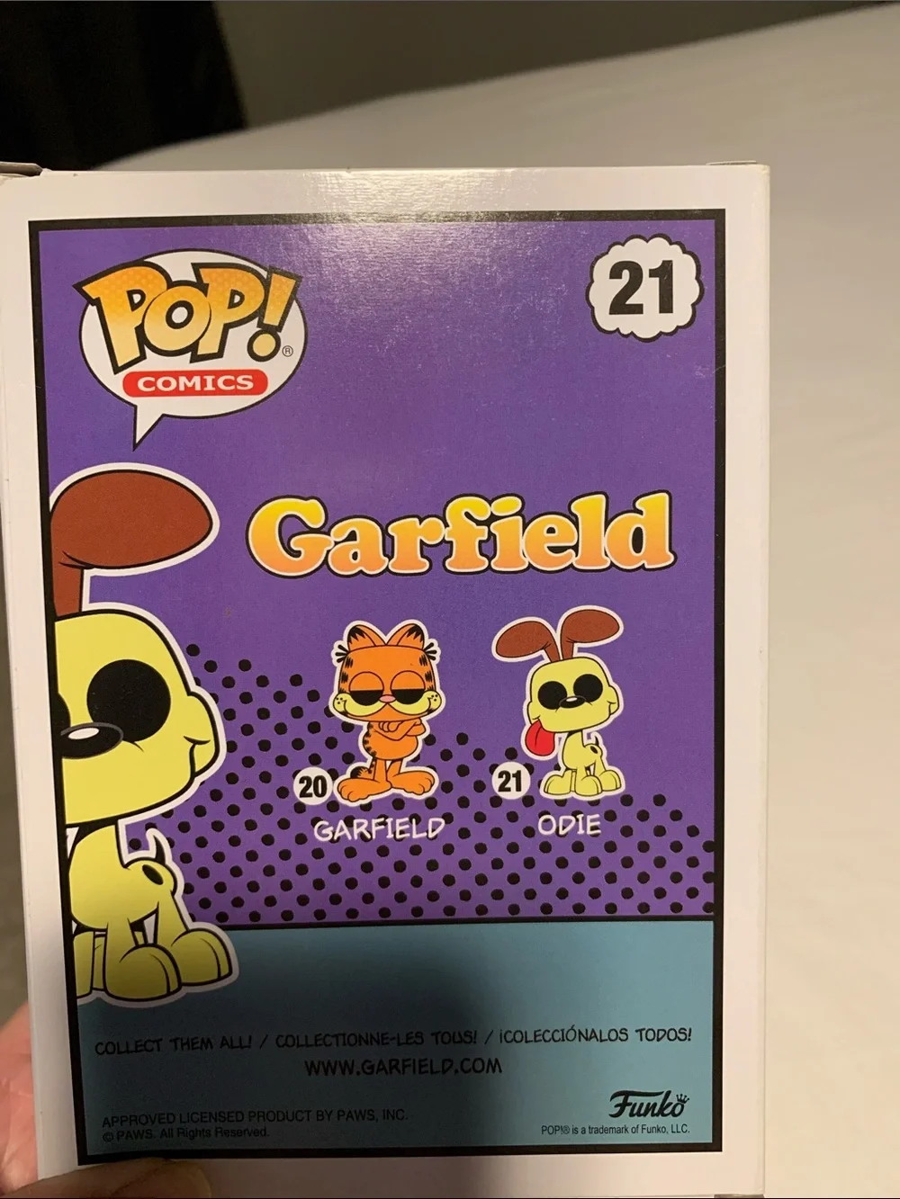 Funko Pop! Garfield #21 Odie Vinyl Figure - Yellow & Red